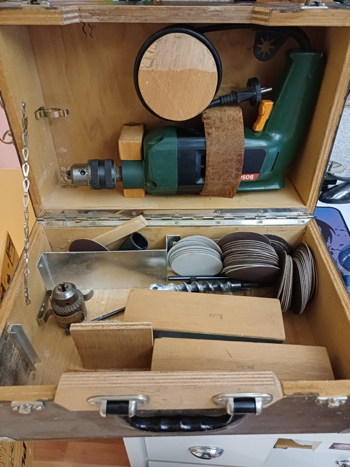 Bosch boormachine, Ophalen, Gebruikt, Boormachine