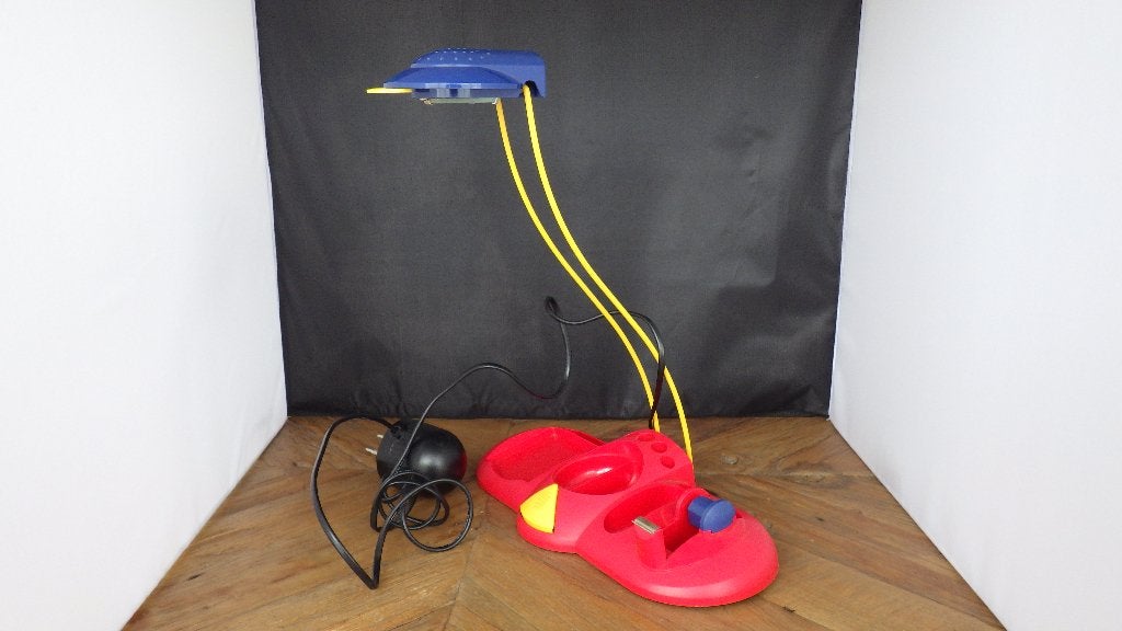 vintage bureaulamp Memphis stijl, Bureaulamp, Gebruikt, Vintage, Meerkleurig