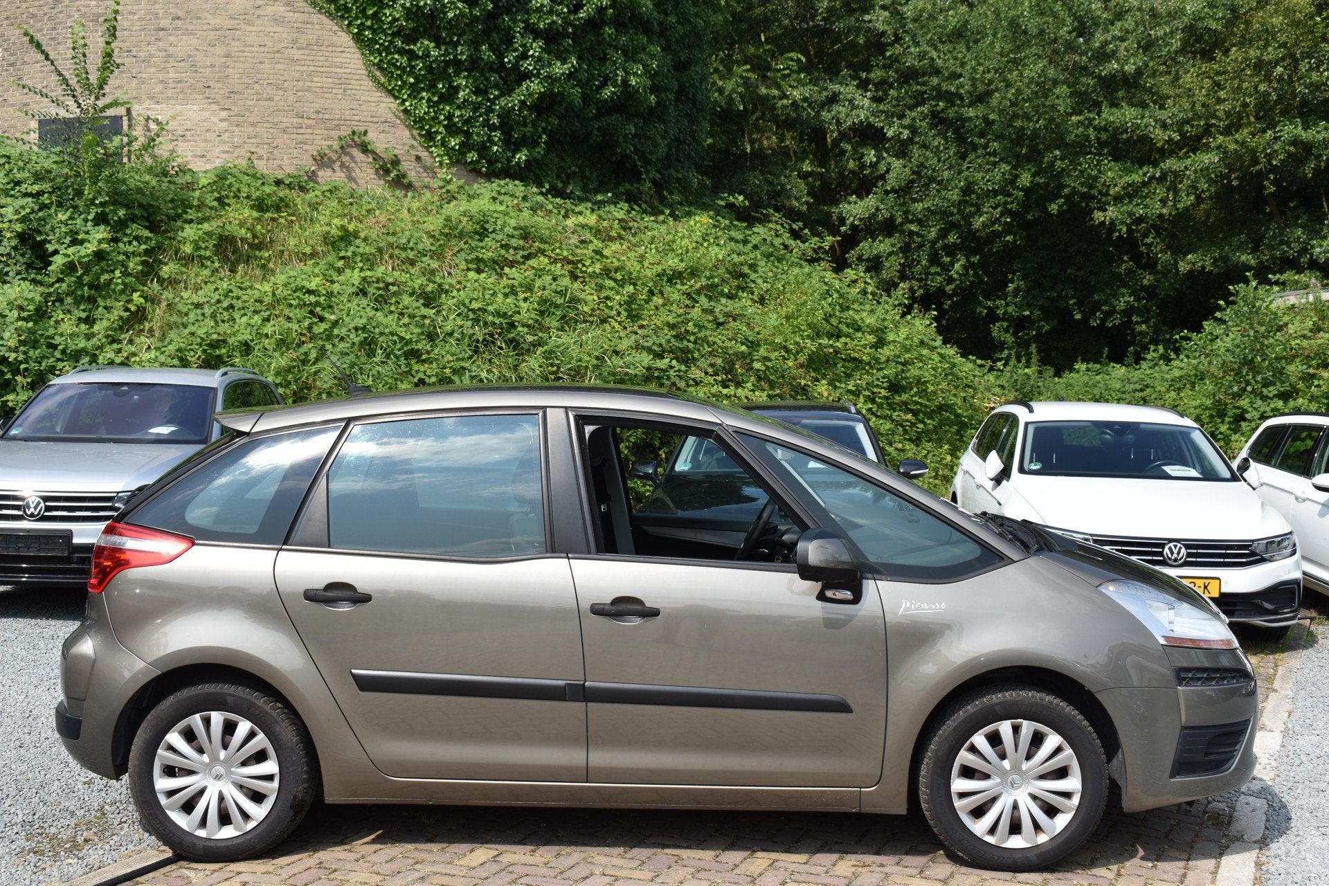 Citroën C4 Picasso 1.6 VTi BUSINESS 5p. TREKHAAK/AIRCO/CRUI, Auto's, Parkeersensor, Gebruikt, Zwart, 4 cilinders