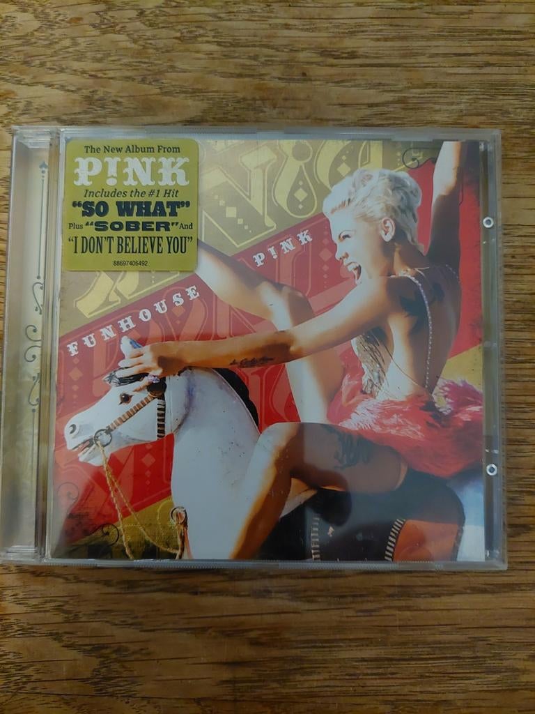 P!nk - Funhouse CD (2008), Cd's en Dvd's, Ophalen of Verzenden, Gebruikt