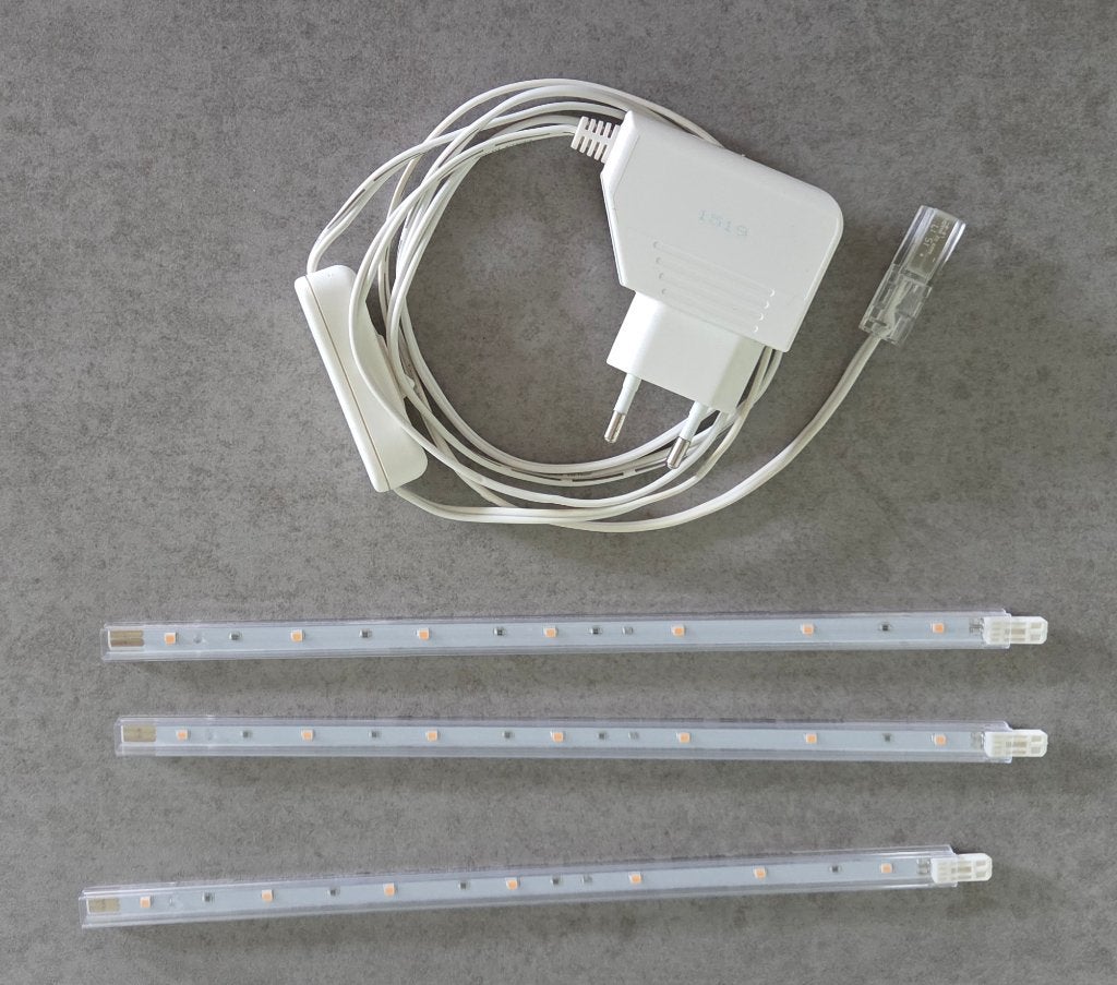 Koppelbare led strip + adapter, Led-lamp, Minder dan 30 watt, Bipin of Steekvoet, Ophalen of Verzenden