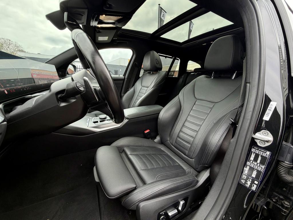 BMW 3 Serie Touring M340i xDrive Pano|Leer|LED|Camera|Headup, Auto's, Automaat, Gebruikt, 1770 kg, Met garantie (alle)