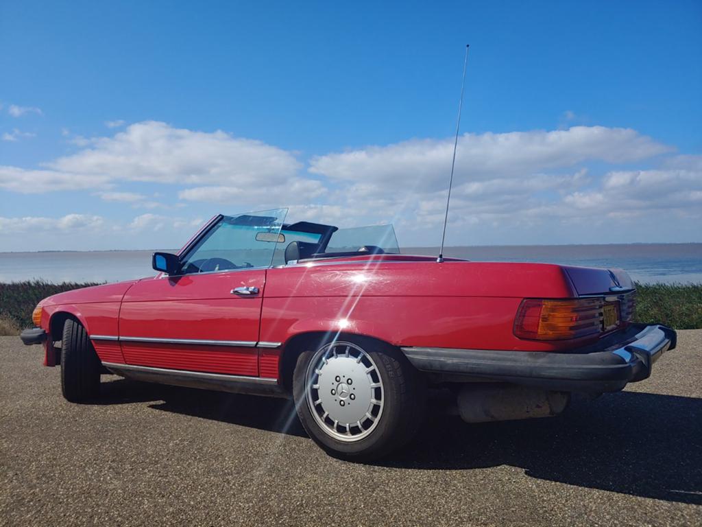 Mercedes-Benz SL 380 1982 R107 Cabrio, Automaat, Achterwielaandrijving, Stoelverwarming, Cabriolet