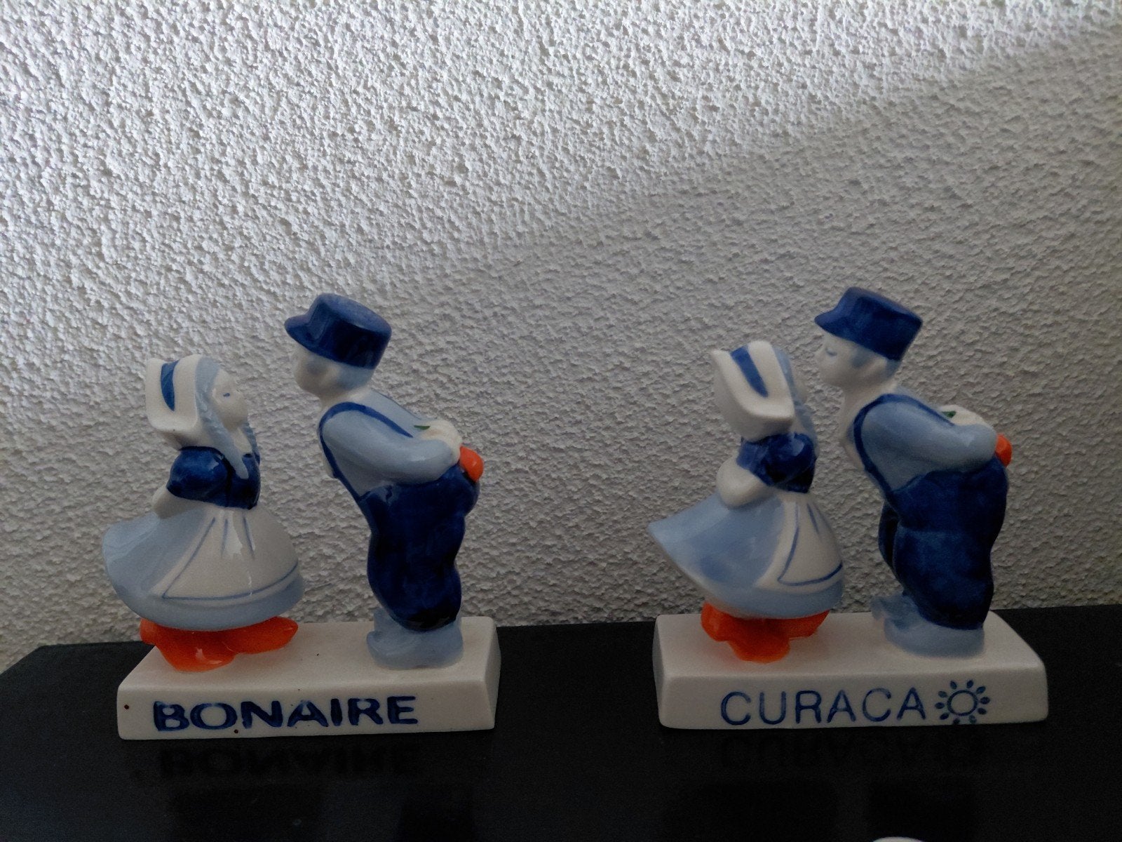 Heinen delfts blauwe kussend paartje, Ophalen, Nieuw, Dier