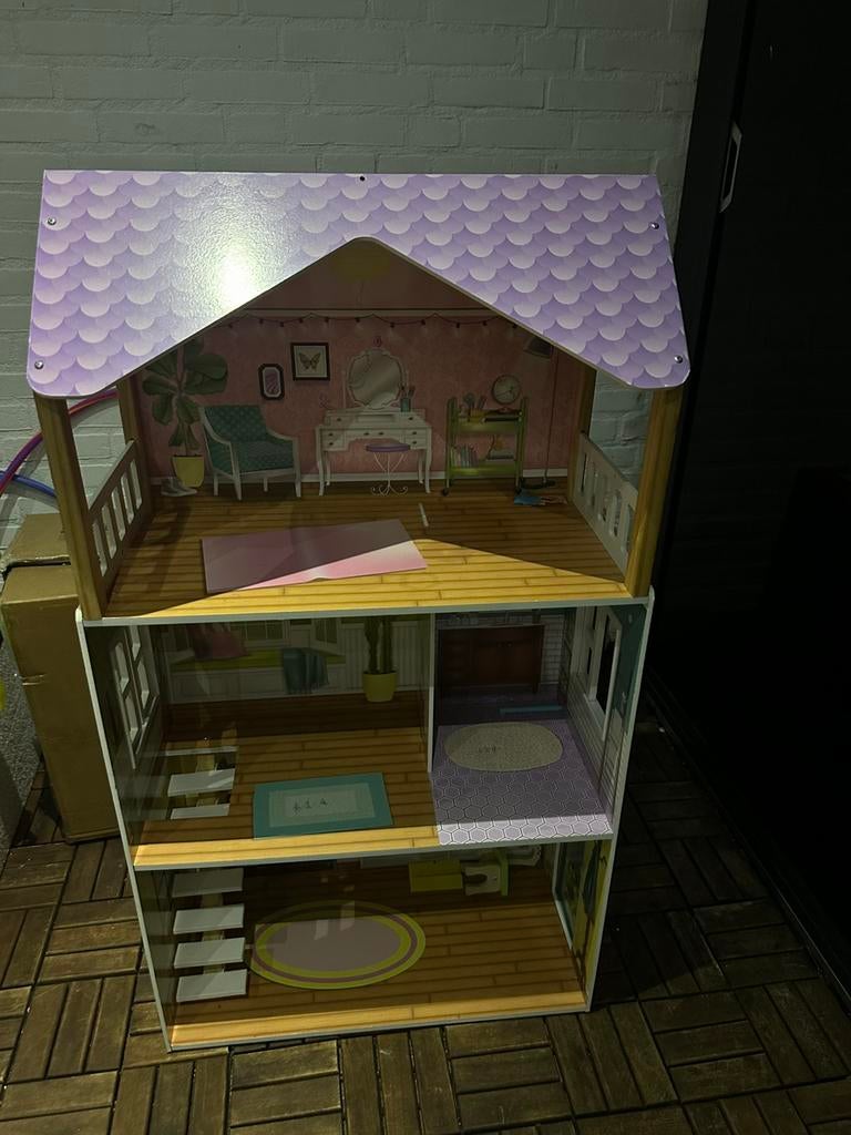 Poppenhuis, Ophalen, Gebruikt, Poppenhuis