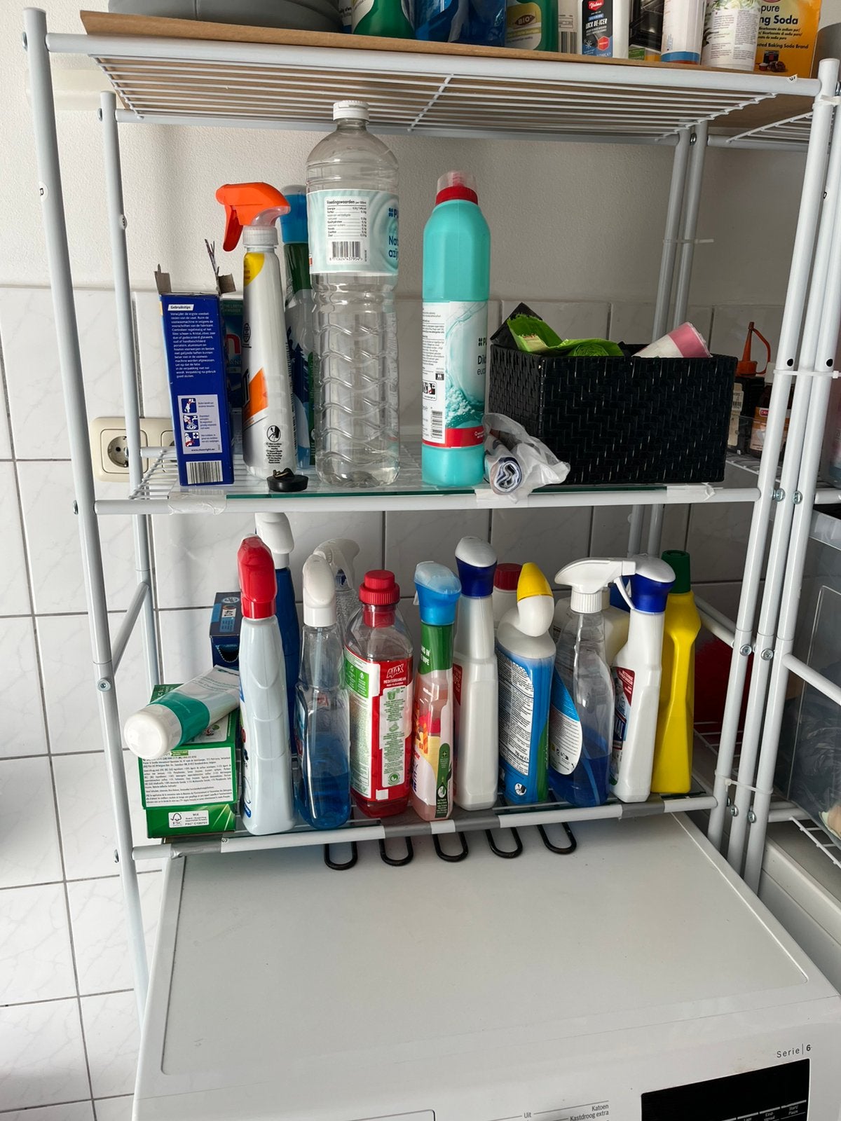 Ombouwrek voor wasmachine of droger, Ophalen, Nieuw