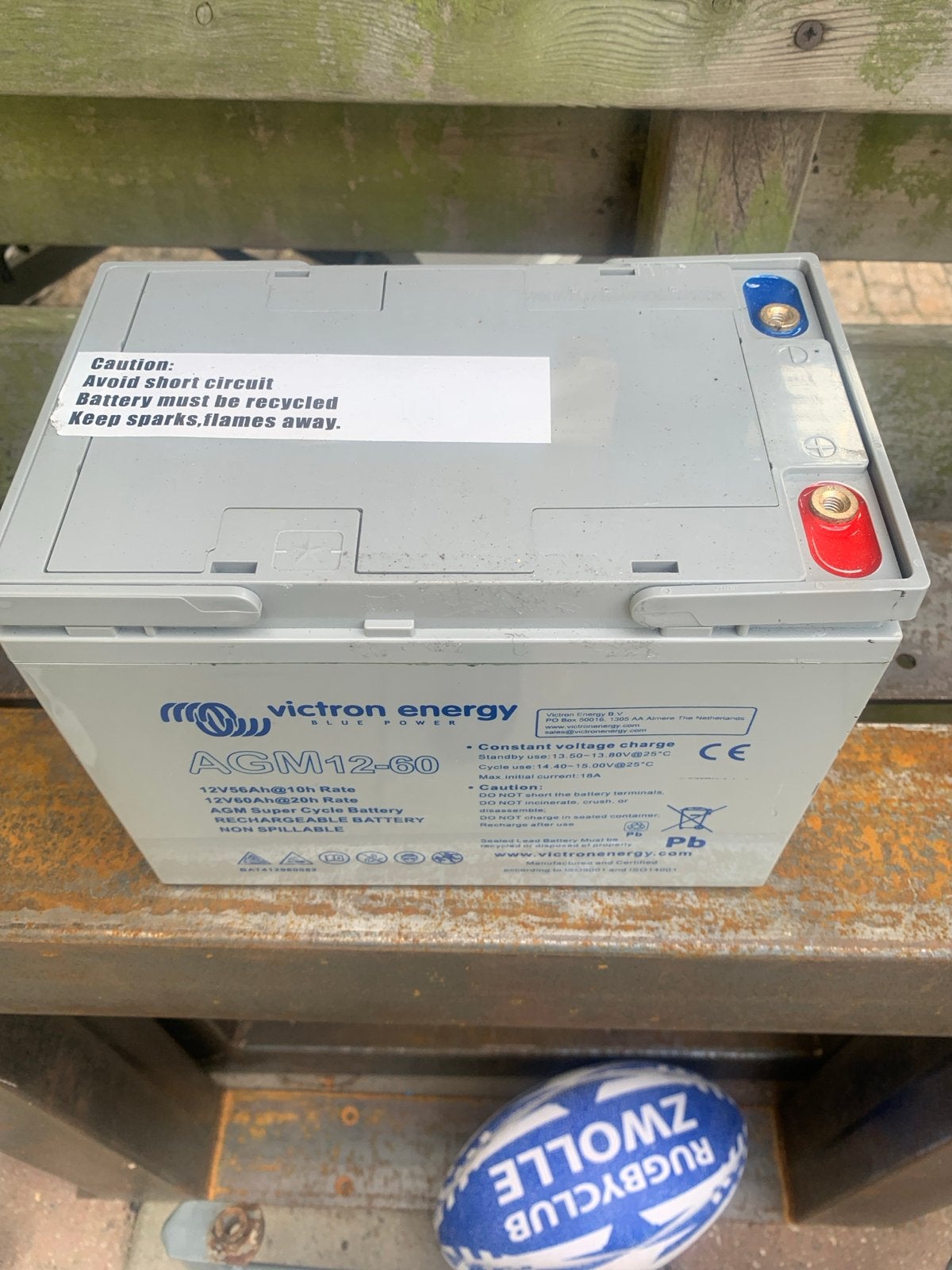 Victron Energy AGM12-60 Accu - 12V 60Ah, Auto-onderdelen, Ophalen of Verzenden, Gebruikt