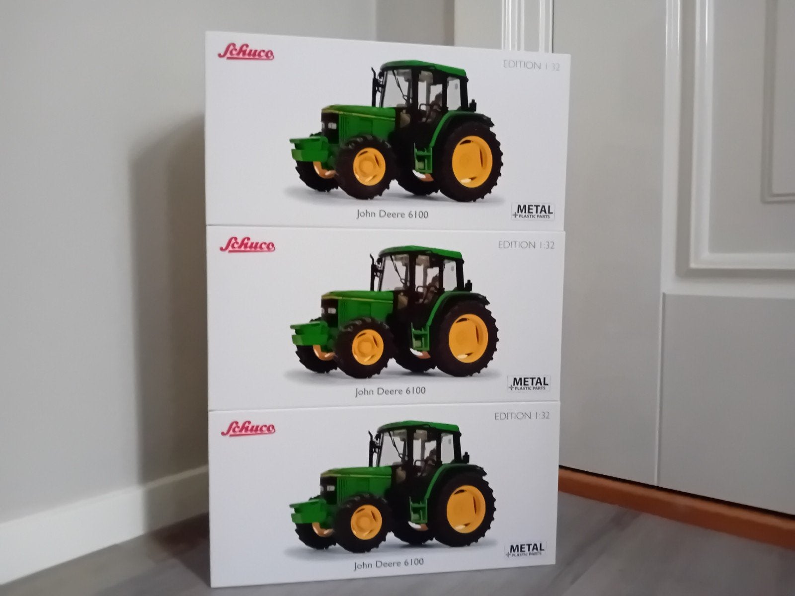John deere 6100 schuco 1:32, Ophalen of Verzenden, Nieuw, Tractor of Landbouw, Schuco