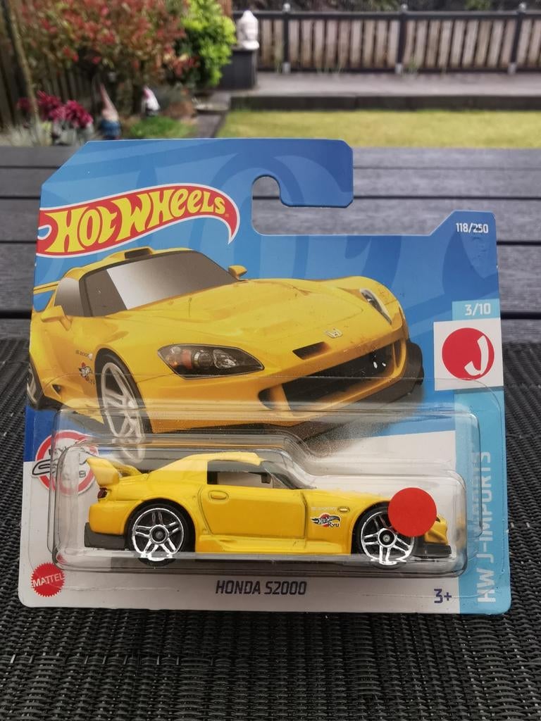 HotWheels Honda S2000 (geel), Ophalen of Verzenden, Nieuw, Auto