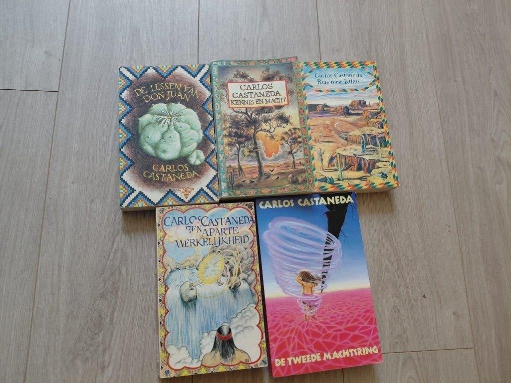 5 x Carlos Castaneda - De lessen van Don Juan & Kennis en ma, Ophalen of Verzenden, Gelezen, Spiritualiteit algemeen, Overige typen