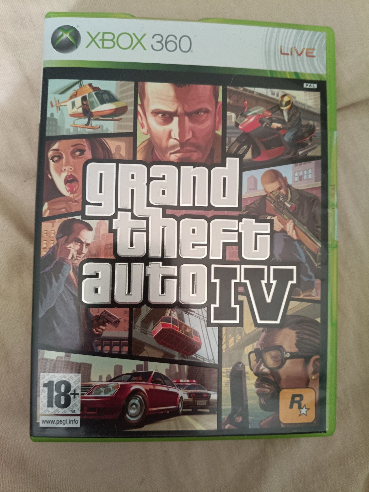 Noordwijk - XBox "Grand Theft Auto 1V/ XBox, Spelcomputers en Games, Avontuur en Actie, Vanaf 18 jaar, 1 speler, Ophalen of Verzenden