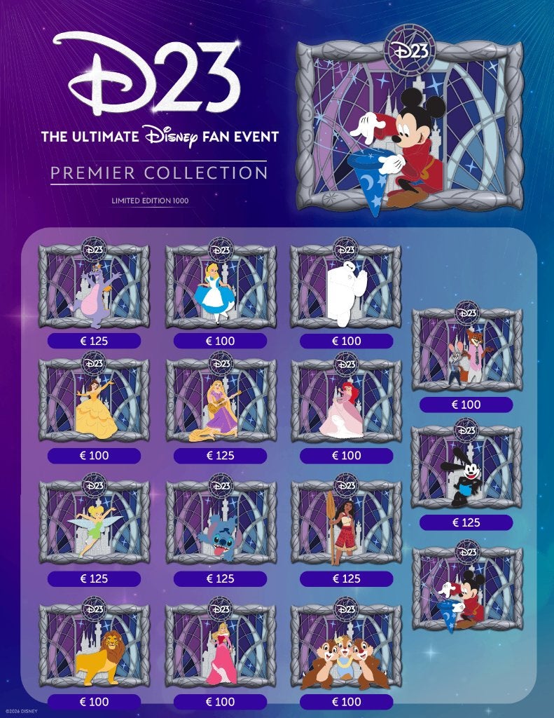 D23 expo Disney pins, Verzamelen, Ophalen of Verzenden, Overige figuren, Nieuw, Overige typen