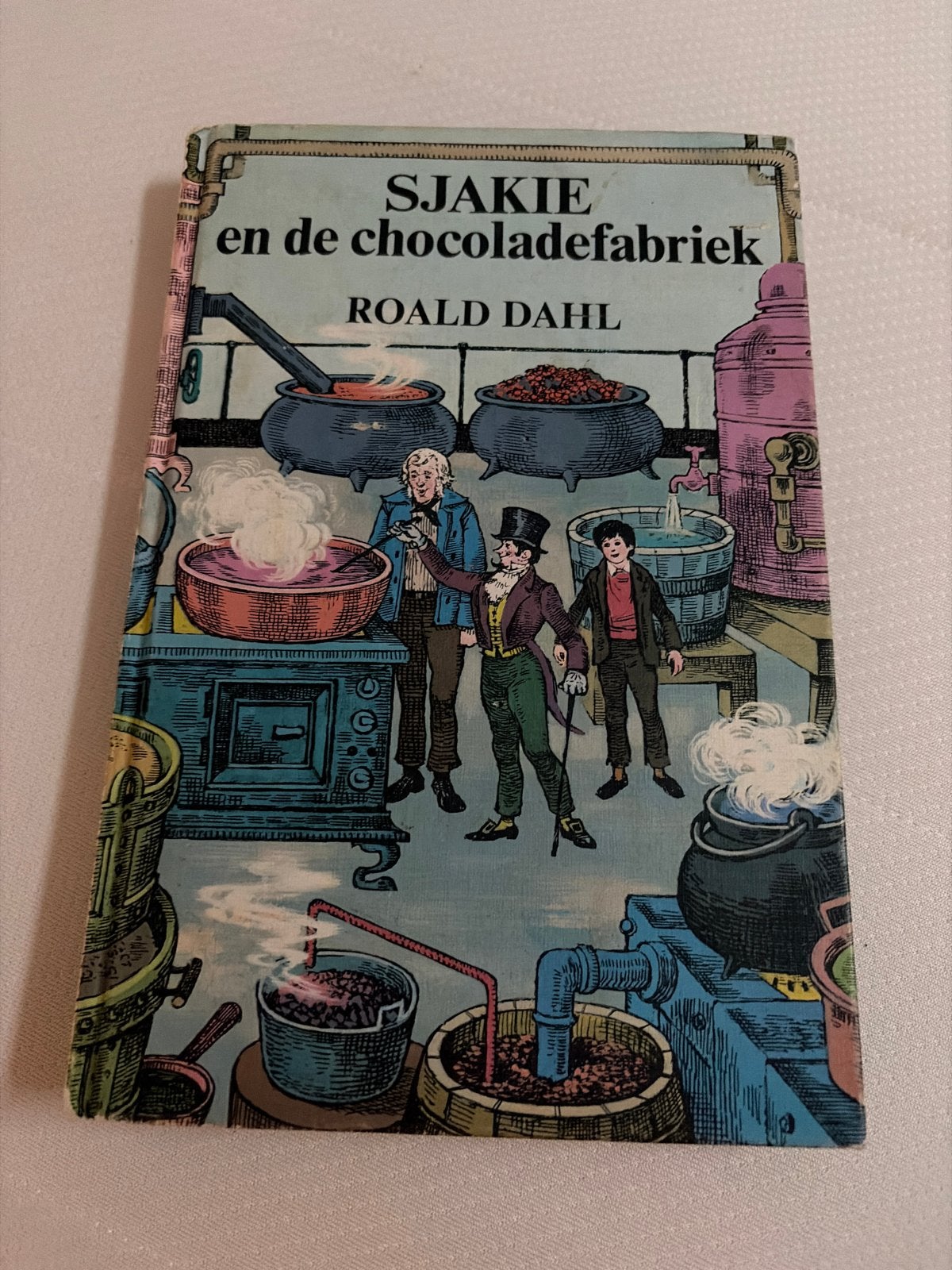 Sjakie en de Chocoladefabriek - Roald Dahl, Ophalen of Verzenden, Gelezen, Fictie algemeen