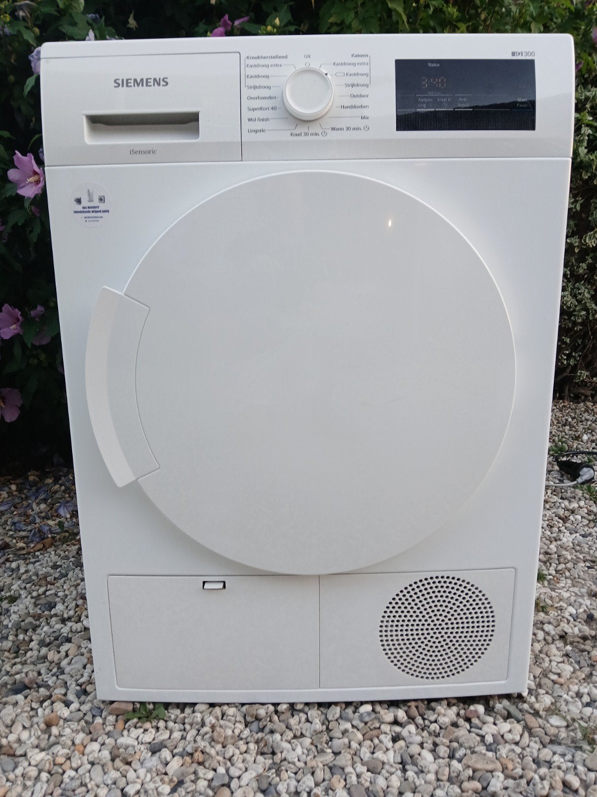 Siemens warmtepomp droger IQ300, Witgoed en Apparatuur, Wasdrogers, 6 tot 8 kg, Minder dan 85 cm, Overige typen, Ophalen of Verzenden