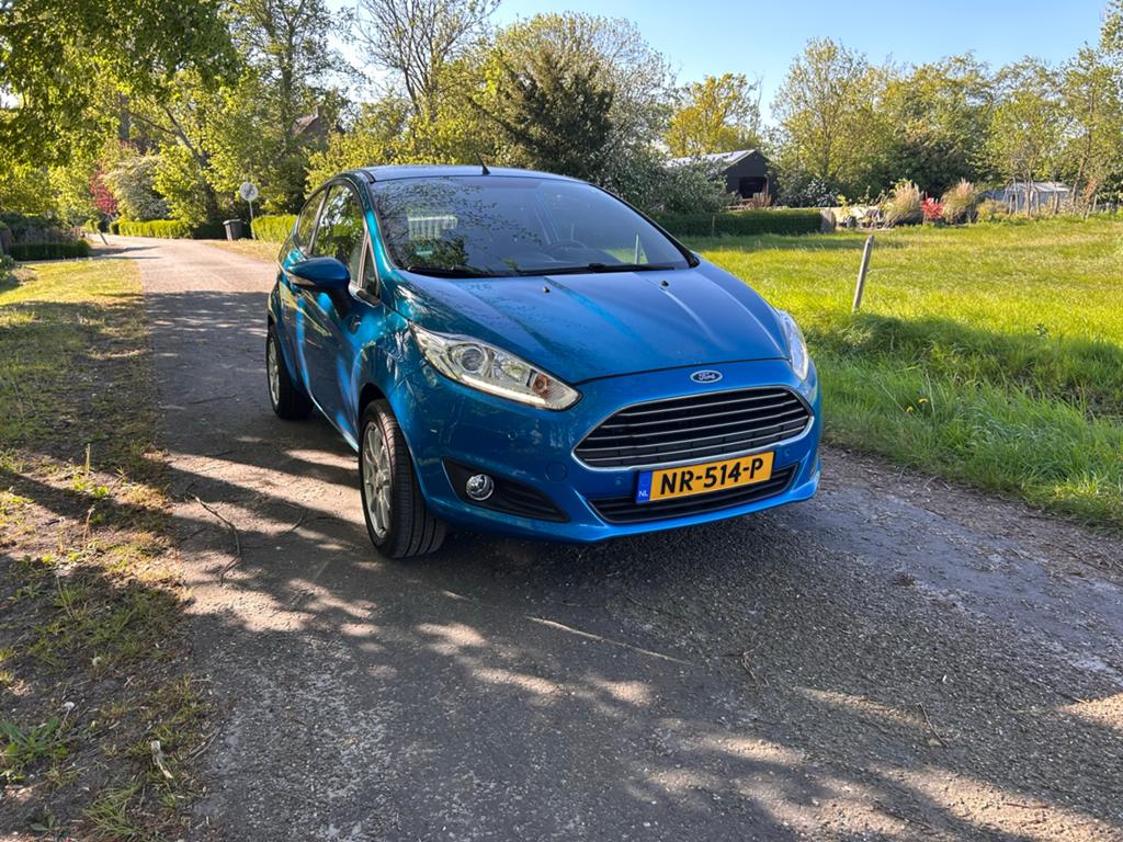 Ford Fiësta Titanium 1.0 80PK 3D S/S 2016 Blauw, Voorwielaandrijving, Blauw, Handgeschakeld, 998 cc