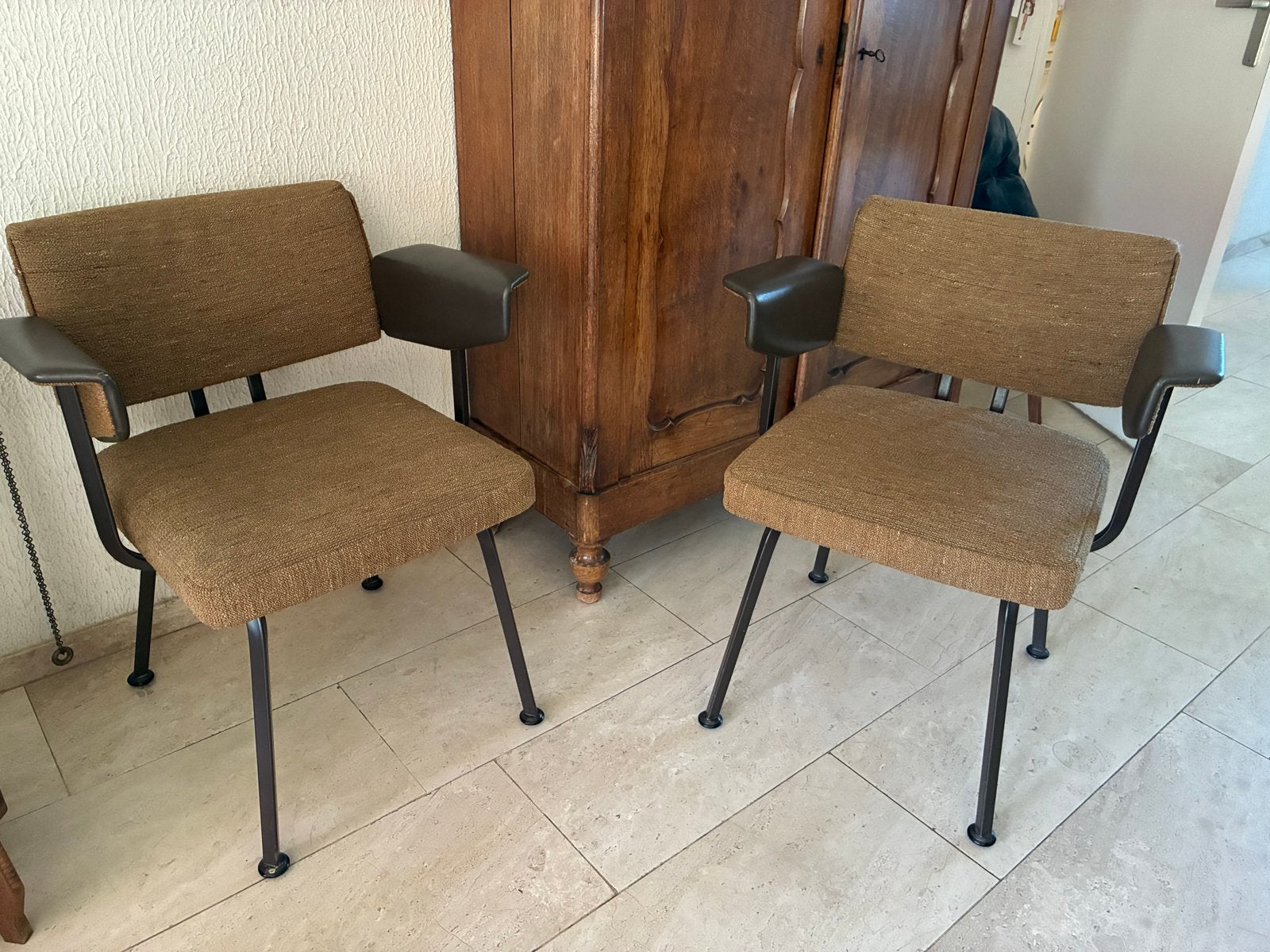 Vintage Ahrend de Cirkel stoelen (set van 2), Ophalen