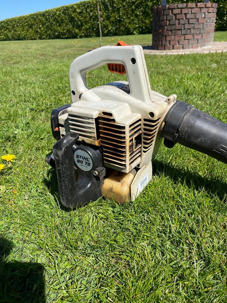 Stihl BG 75 Bladblazer - Benzine Handgedragen, Ophalen of Verzenden, Gebruikt, Benzine, Handgedragen