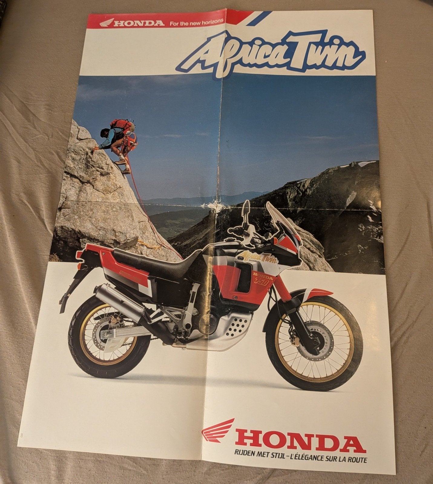 Honda posters 1991, Motoren, Ophalen of Verzenden, Honda