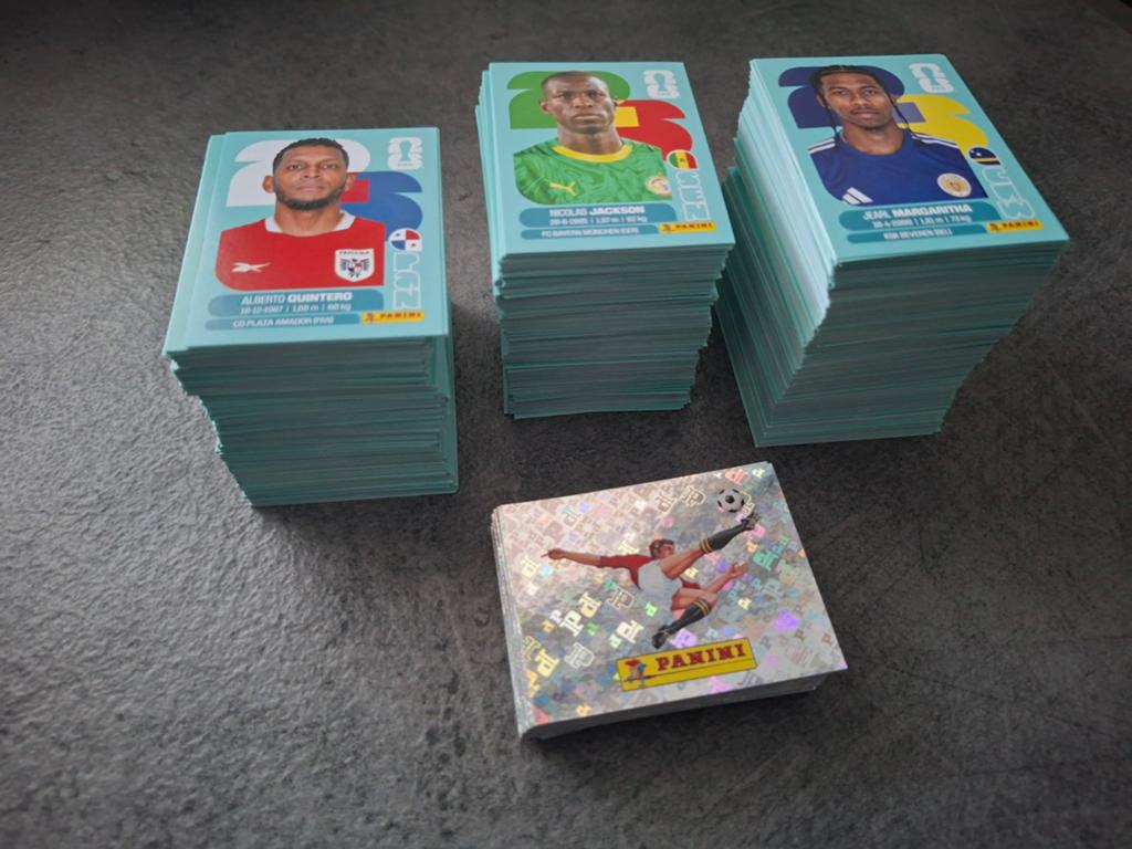 Panini stickers WK 2026 USA. Per stuk te koop (zie lijst), Verzenden, Zo goed als nieuw, Meerdere stickers