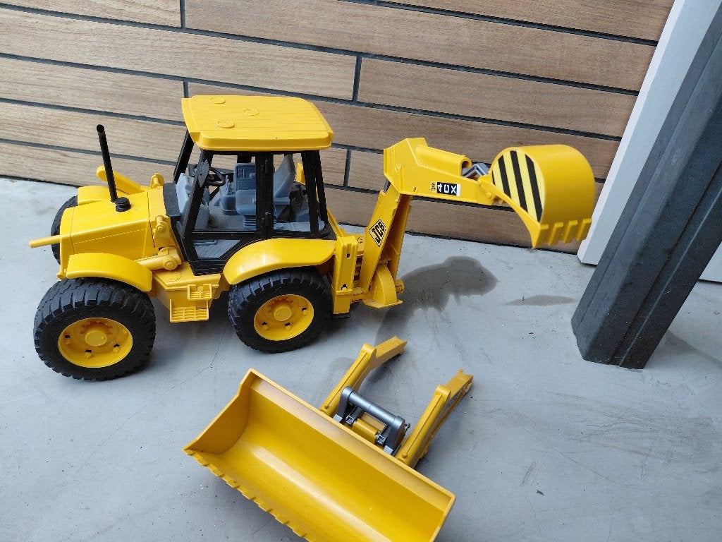 Grote JCB Graaflaadmachine  – met voorlader en graafarm, Ophalen, Gebruikt