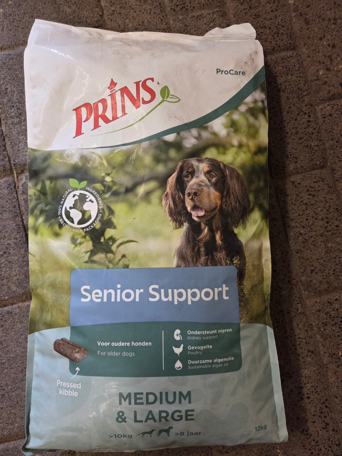 1.5 zak Prins ProCare Senior Support, Ophalen, Hond