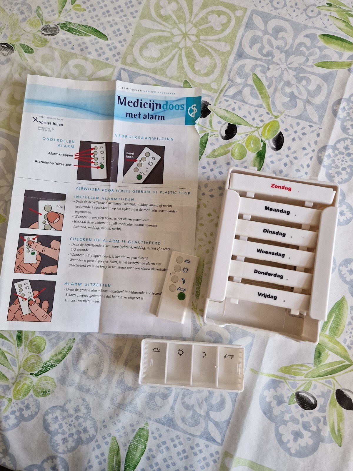 Medicijndoos met alarm, Diversen, Verpleegmiddelen, Ophalen of Verzenden