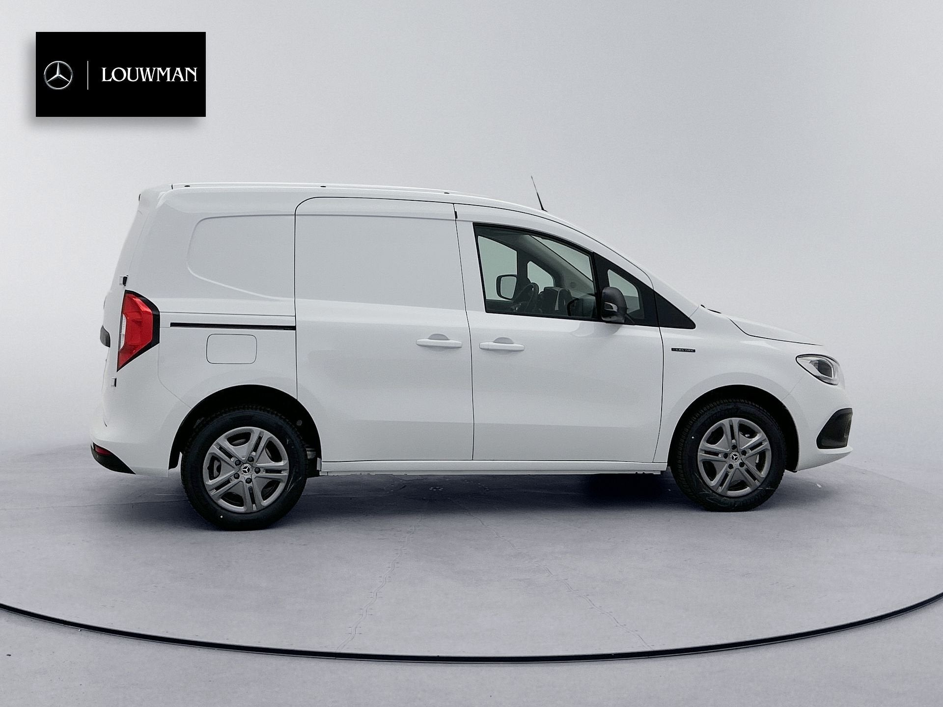 Mercedes-Benz eCitan 0,99% RENTE - 112 L1 BUSINESS SOLUTION, Stof, Wit, Nieuw, 1782 kg