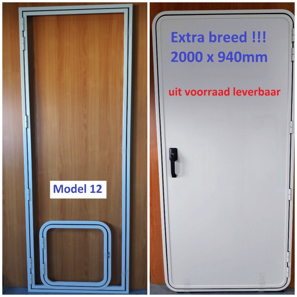 Brede Camperdeur 2000x940mm met M1 slot - voorraad – NIEUW, Ophalen, Nieuw