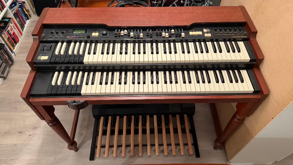 Hammond XK-3C complete set (B3 look) met Leslie 3300WP, Ophalen, Zo goed als nieuw, 2 klavieren, Orgel