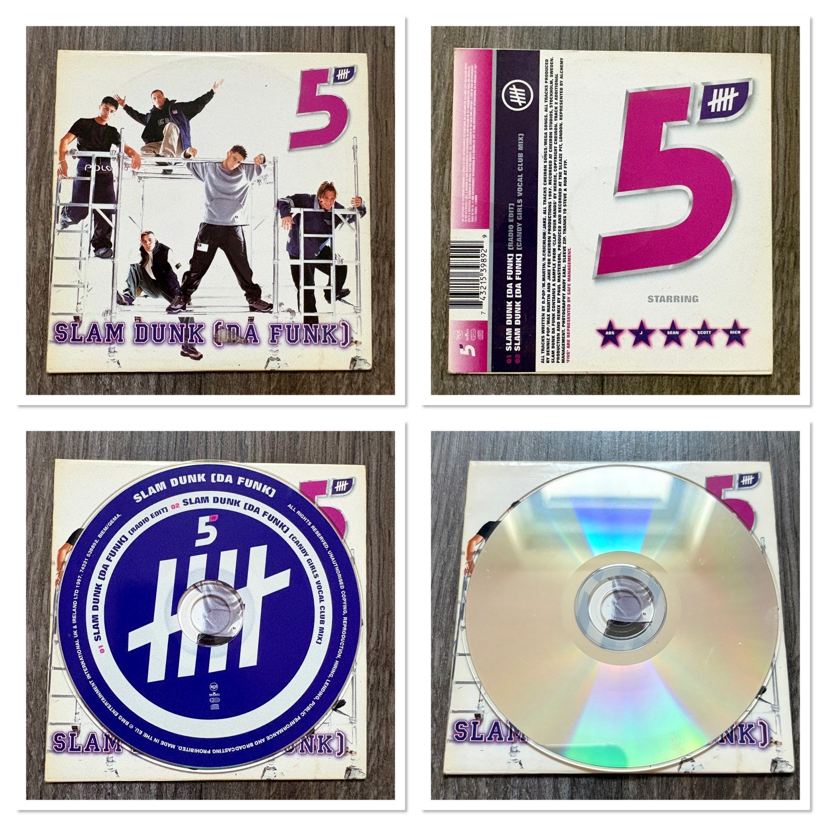 Five: Slam Dunk (Da Funk), Ophalen of Verzenden