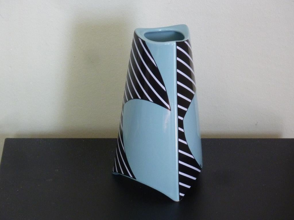 Vaas Bloemenvaas Rosenthal Dorothy Hafner Flash Frisco, Overige kleuren, Verzenden, Aardewerk of Porselein, Nieuw