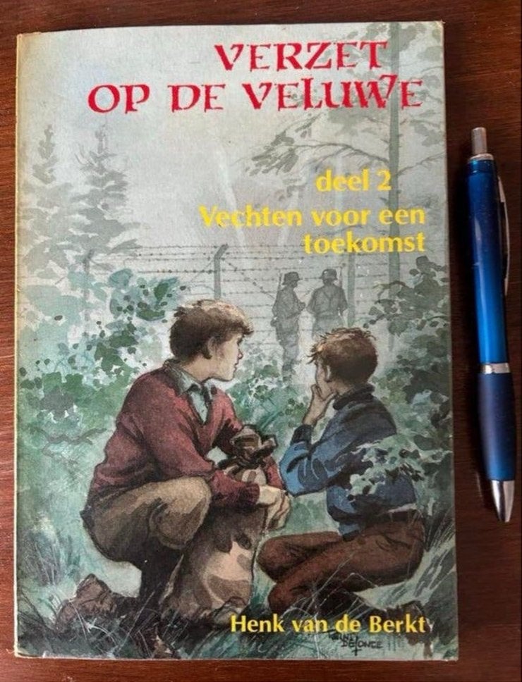 Vintage boek: Verzet op de Veluwe, Ophalen of Verzenden