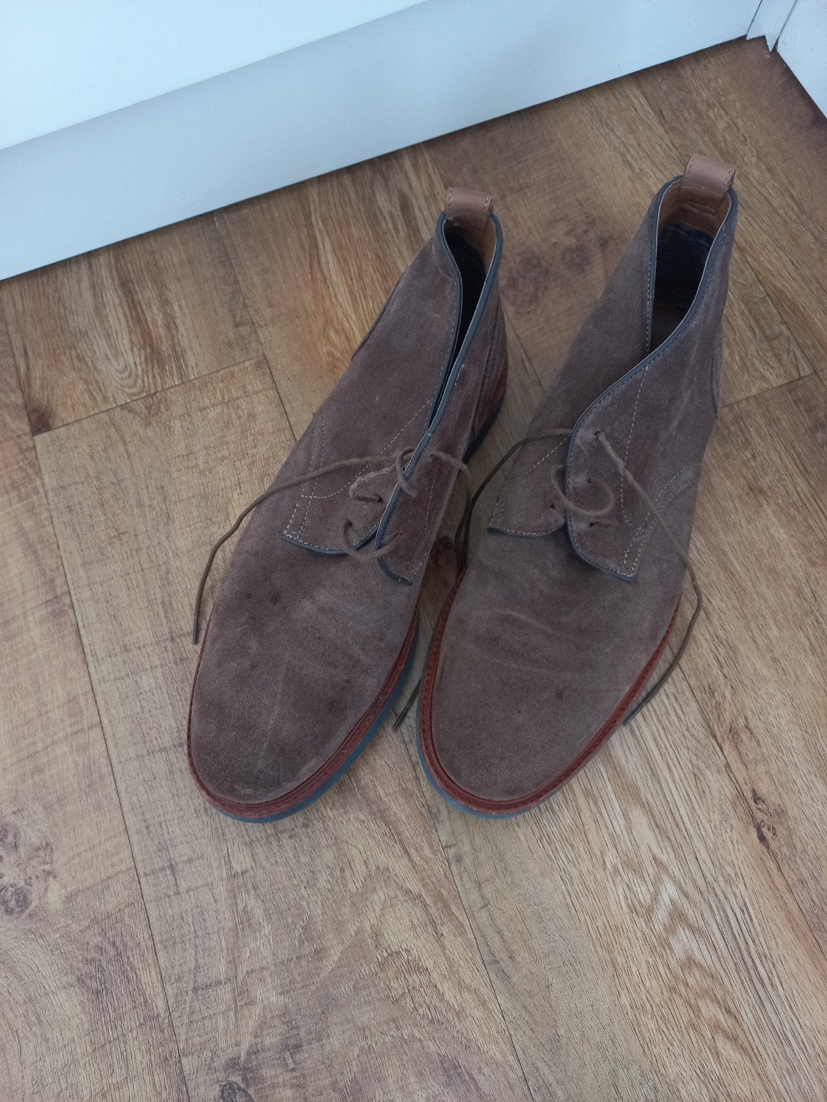 suede heren laarzen, Ophalen of Verzenden, Zo goed als nieuw, Bruin, Boots