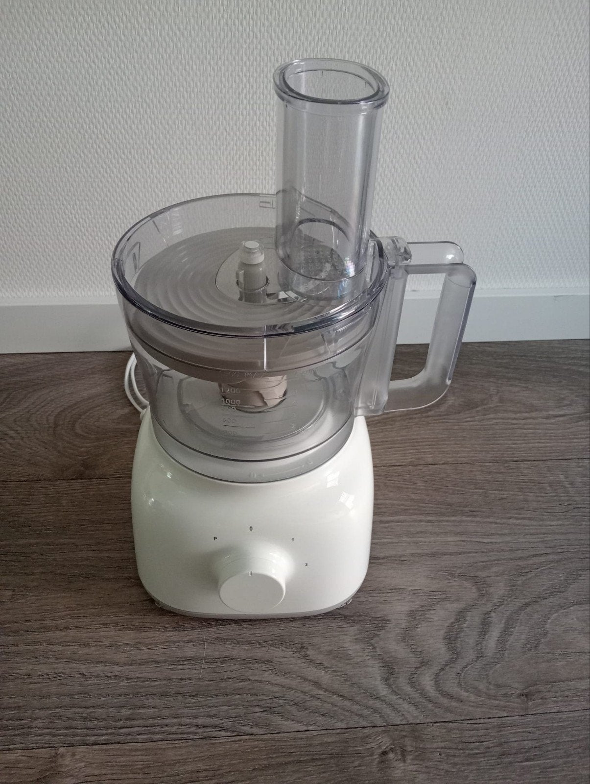 Philips Foodprocessor HR7627 - 650W, 1 tot 2 liter, 3 snelheden of meer, Ophalen of Verzenden, Zo goed als nieuw