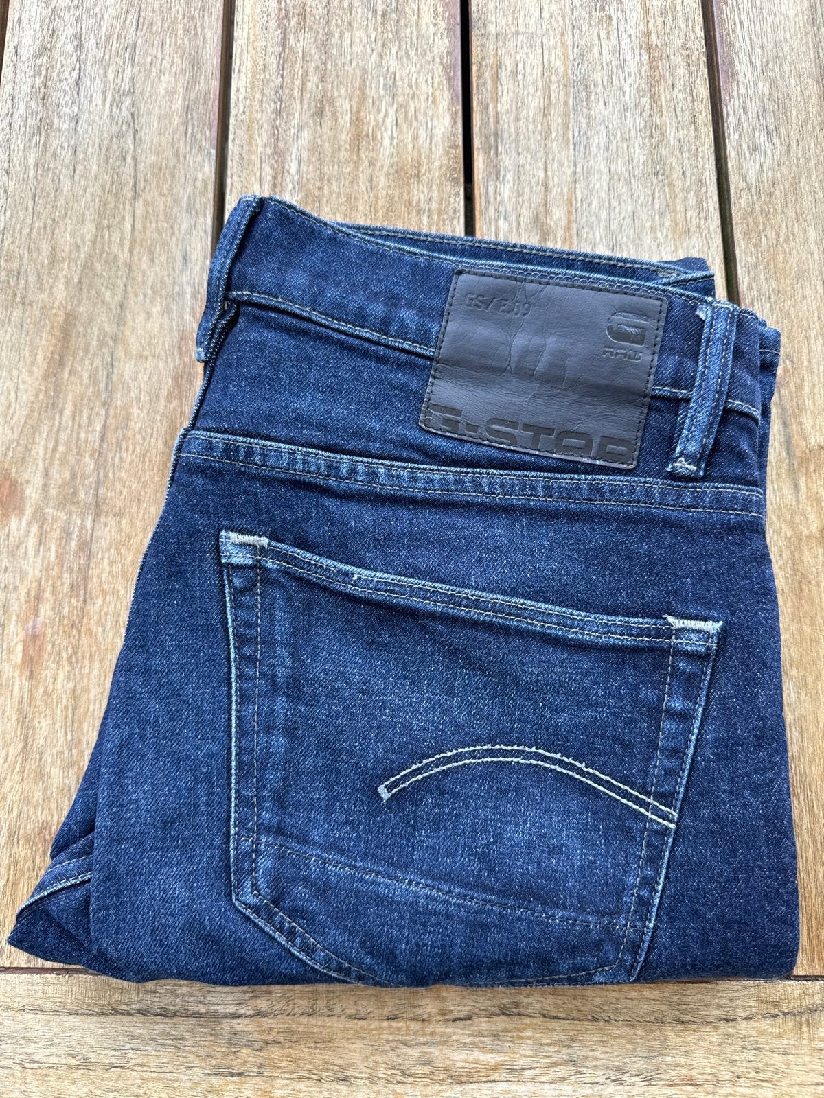 Nieuwe G-Star RAW 3301 Slim Jeans W30 L34, Ophalen, Zo goed als nieuw, Blauw, W32 (confectie 46) of kleiner