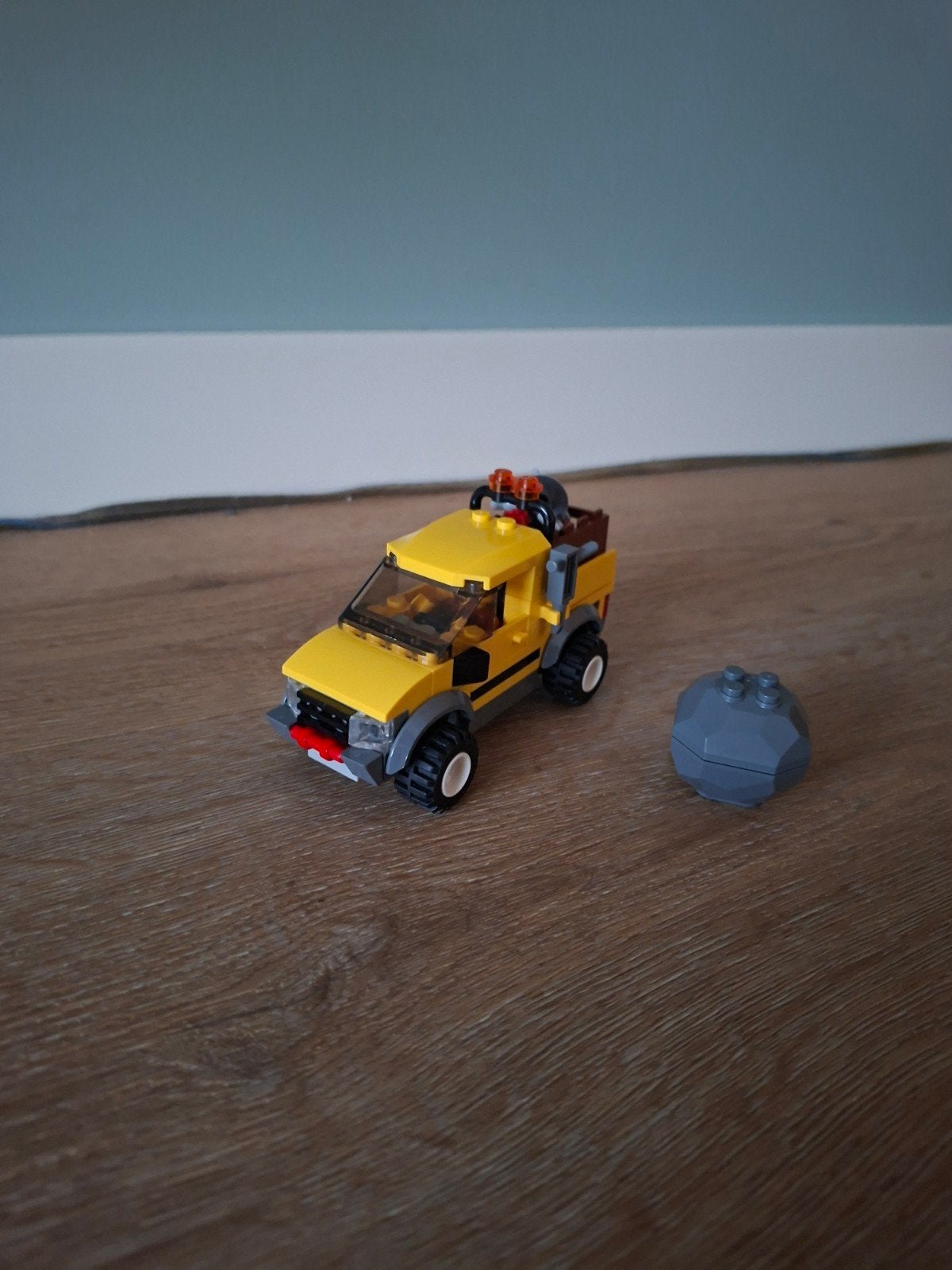 Lego City 4200 Mijnbouwvoertuig met figuur en accessoires, City, Lego, Ophalen of Verzenden, Complete set
