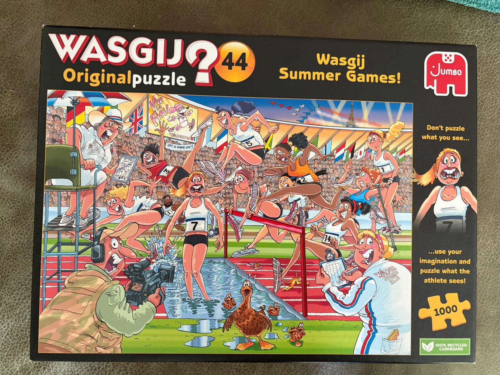 Wasgij original - summer games, Ophalen of Verzenden, 500 t/m 1500 stukjes, Zo goed als nieuw