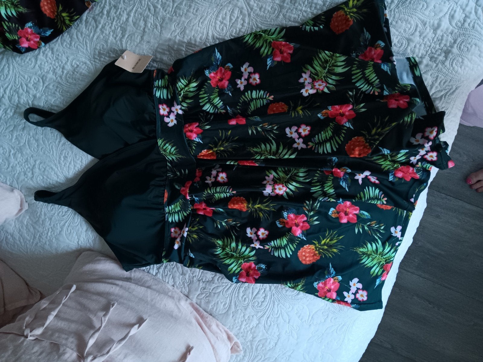 Badpakjurk bloomchic maat 52/54, Ophalen of Verzenden, Nieuw, Groen, Badpak