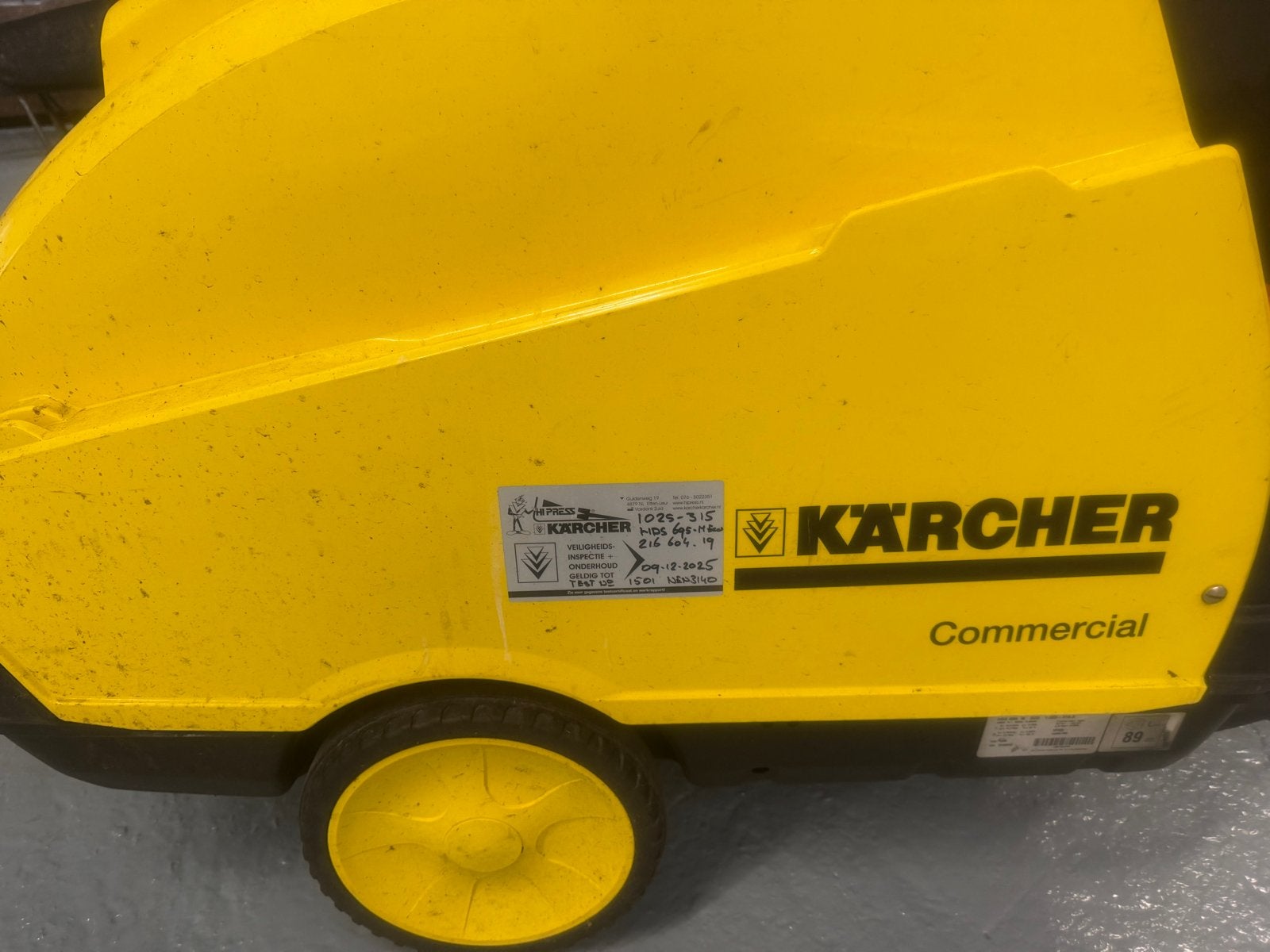 Goed werkende diesel Karcher hogedrukreiniger, Doe-het-zelf en Verbouw, Ophalen
