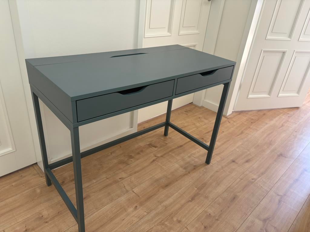 Ikea bureau Alex groen, Ophalen, Groen, Gebruikt, 48 cm