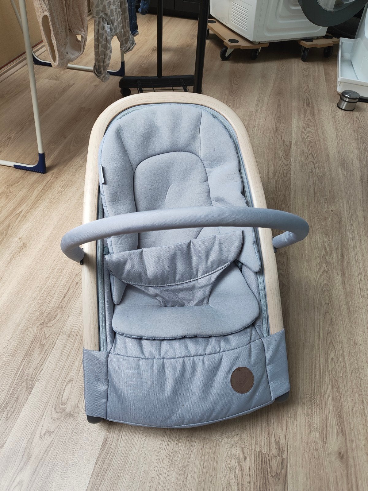 Maxi-Cosi wipstoeltje lichtgrijs met speelboog, Ophalen, Gebruikt, Maxi-Cosi