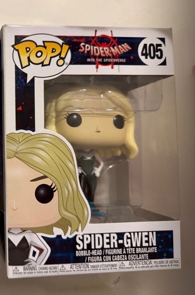 Spider Gwen funko pop 405, Ophalen of Verzenden, Zo goed als nieuw