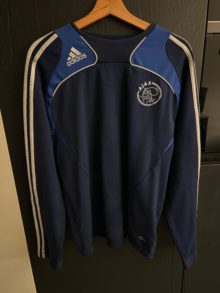 Adidas Ajax Trainingstrui - Maat M, Ophalen of Verzenden, Voetbal, Gedragen, Maat 48/50 (M)