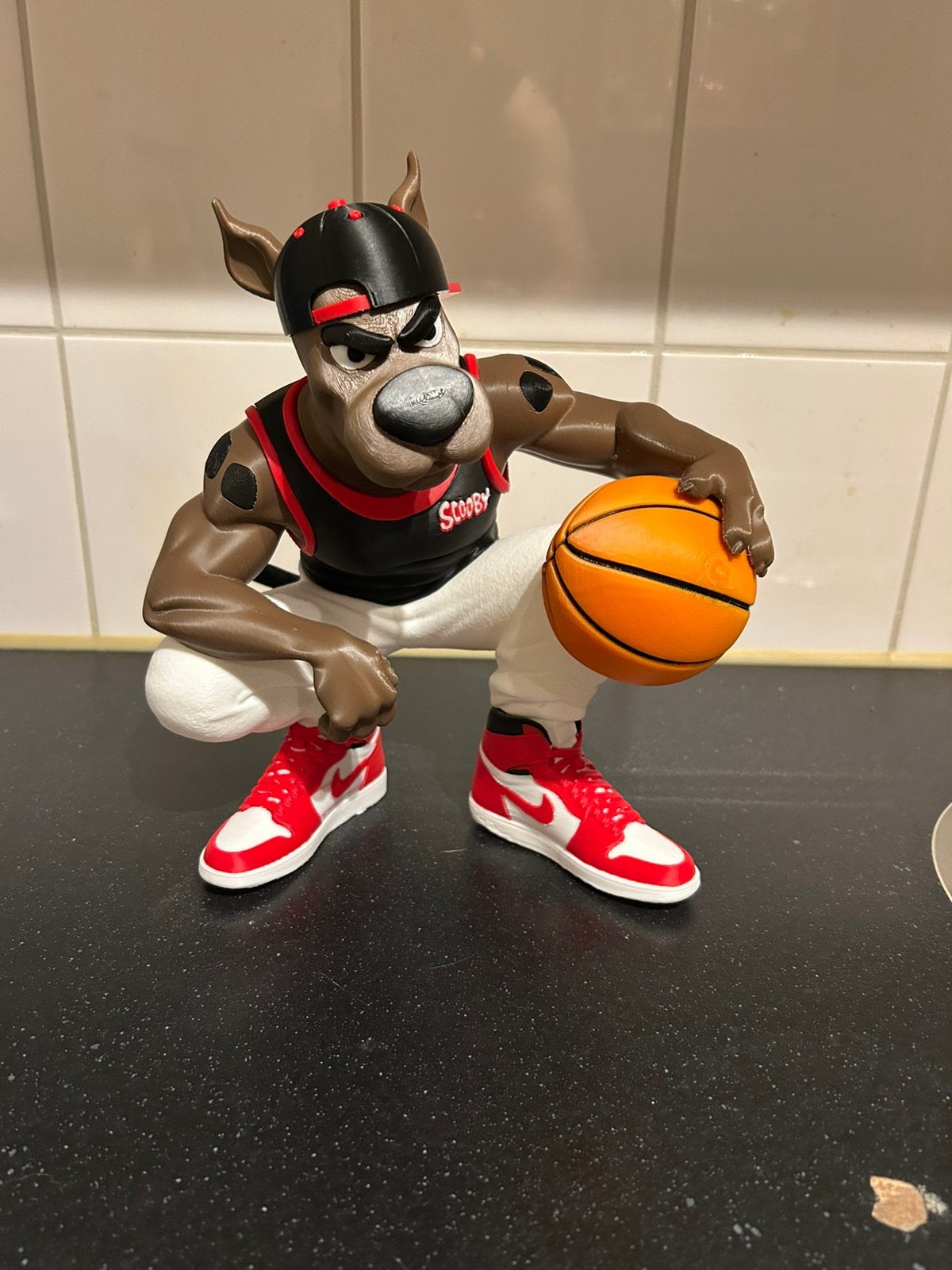 Scooby Doo basketball streetwear figuur, Verzamelen, Ophalen of Verzenden, Nieuw, Fantasy