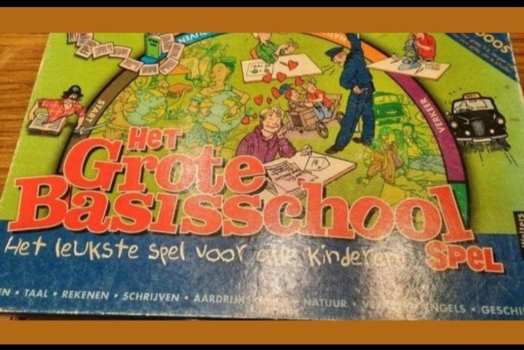 Het Grote Basisschool Spel - Educatief bordspel, Drie of vier spelers, Ophalen of Verzenden, Gebruikt, Malmberg