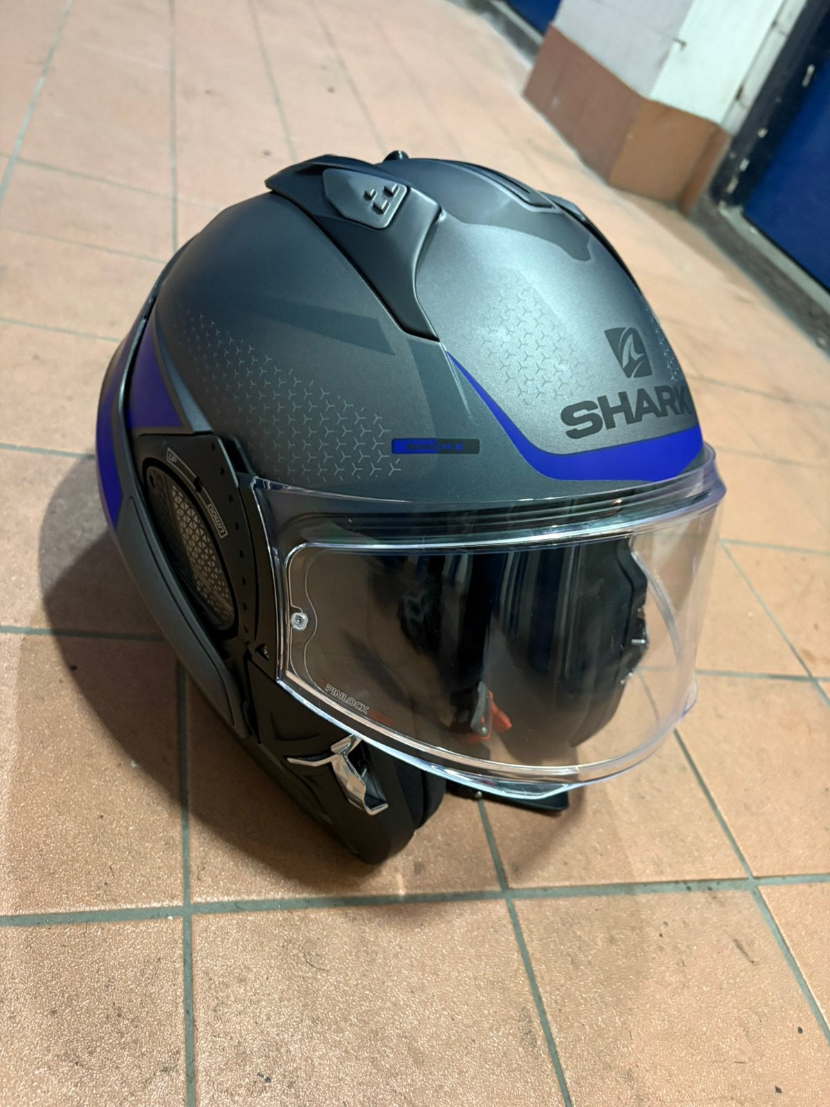 Shark helm gt evo, Fietsen en Brommers, Brommerhelmen, Ophalen of Verzenden