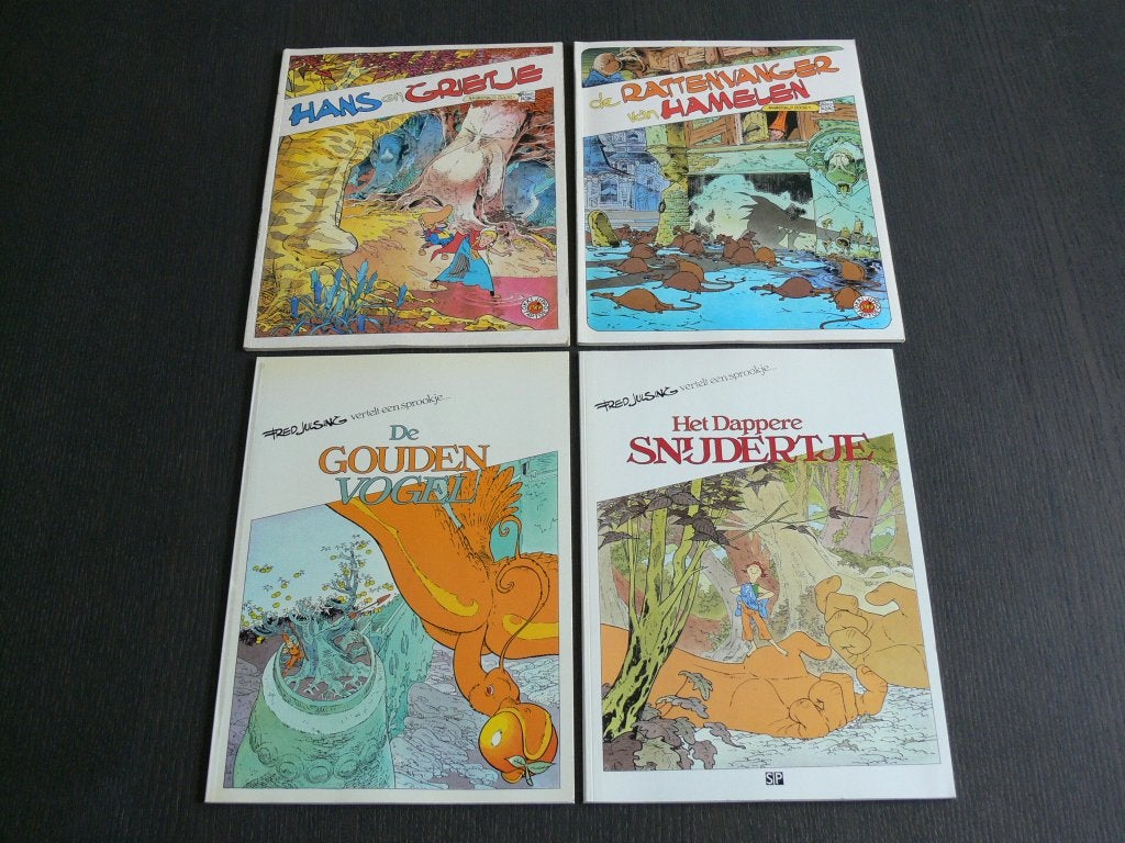 Sprookjes - verteld door Fred Julsing - 4 delen, Boeken, Meerdere stripboeken, Verzenden, Gelezen
