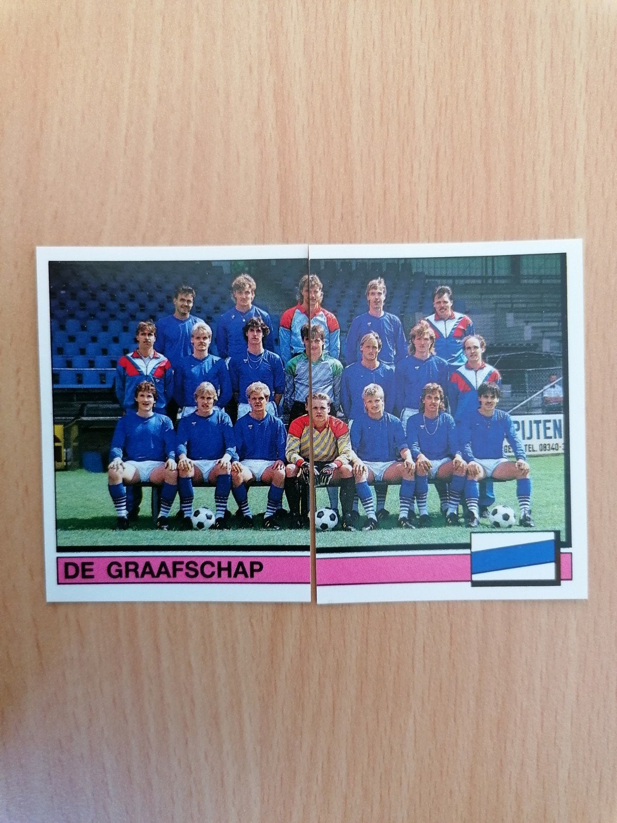 Panini Voetbal 88 De Graafschap team., Ophalen of Verzenden, Zo goed als nieuw, Plaatje