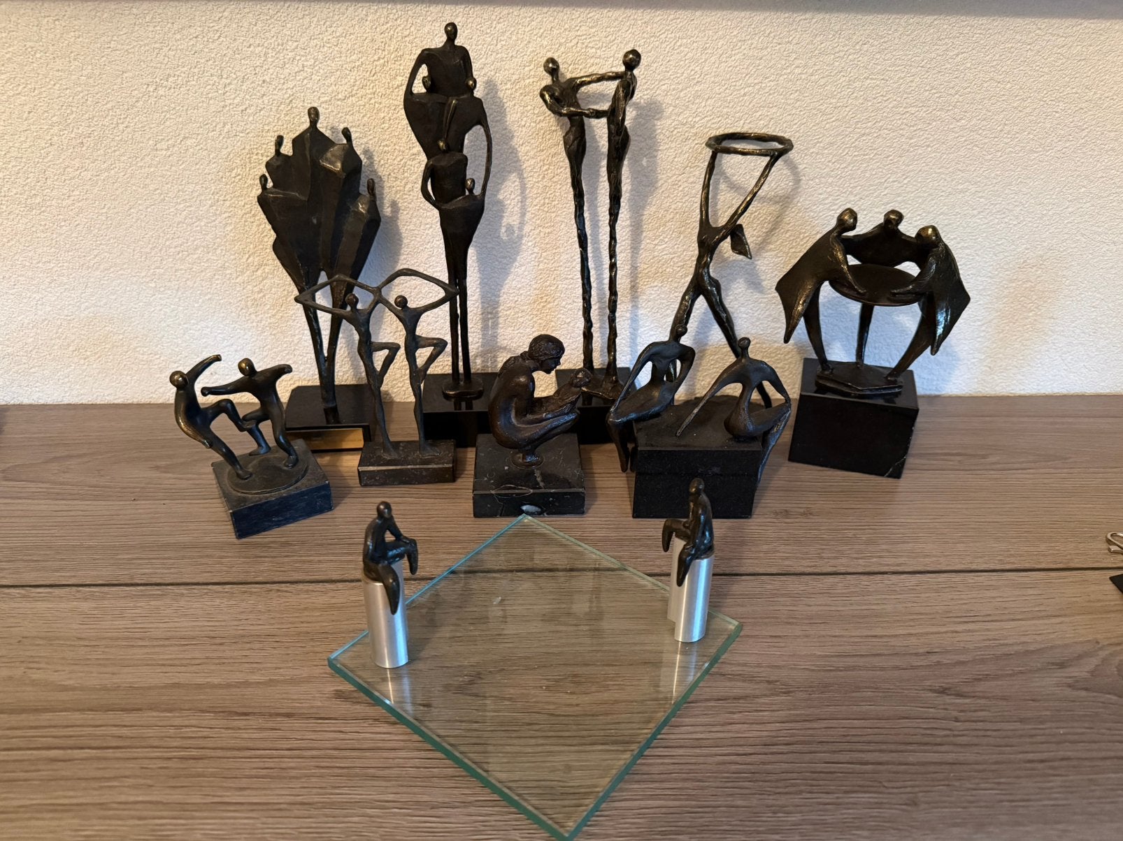 Corry Ammerlaan Bronskleurige Sculpturen Verzameling, Ophalen, Overige onderwerpen, Art deco, Handgemaakt
