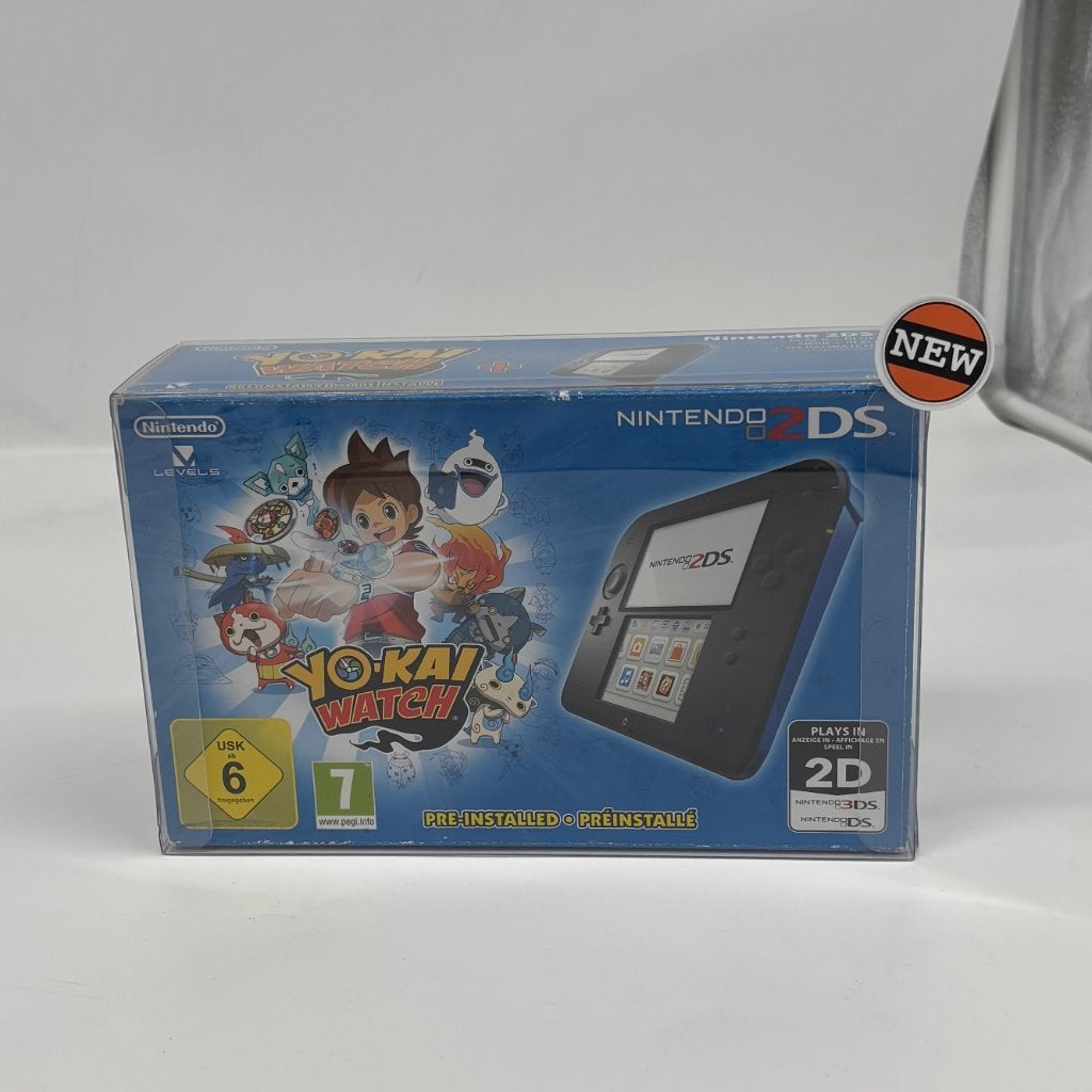 2DS Yokai Watch Editie, Spelcomputers en Games, Spelcomputers | Nintendo 2DS en 3DS, Nintendo, Verzenden, Zwart, Nieuw